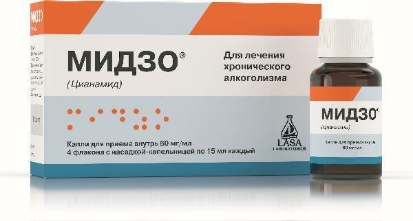 Мидзо, капли 60 мг/мл, флаконы 15 мл, 4 шт.