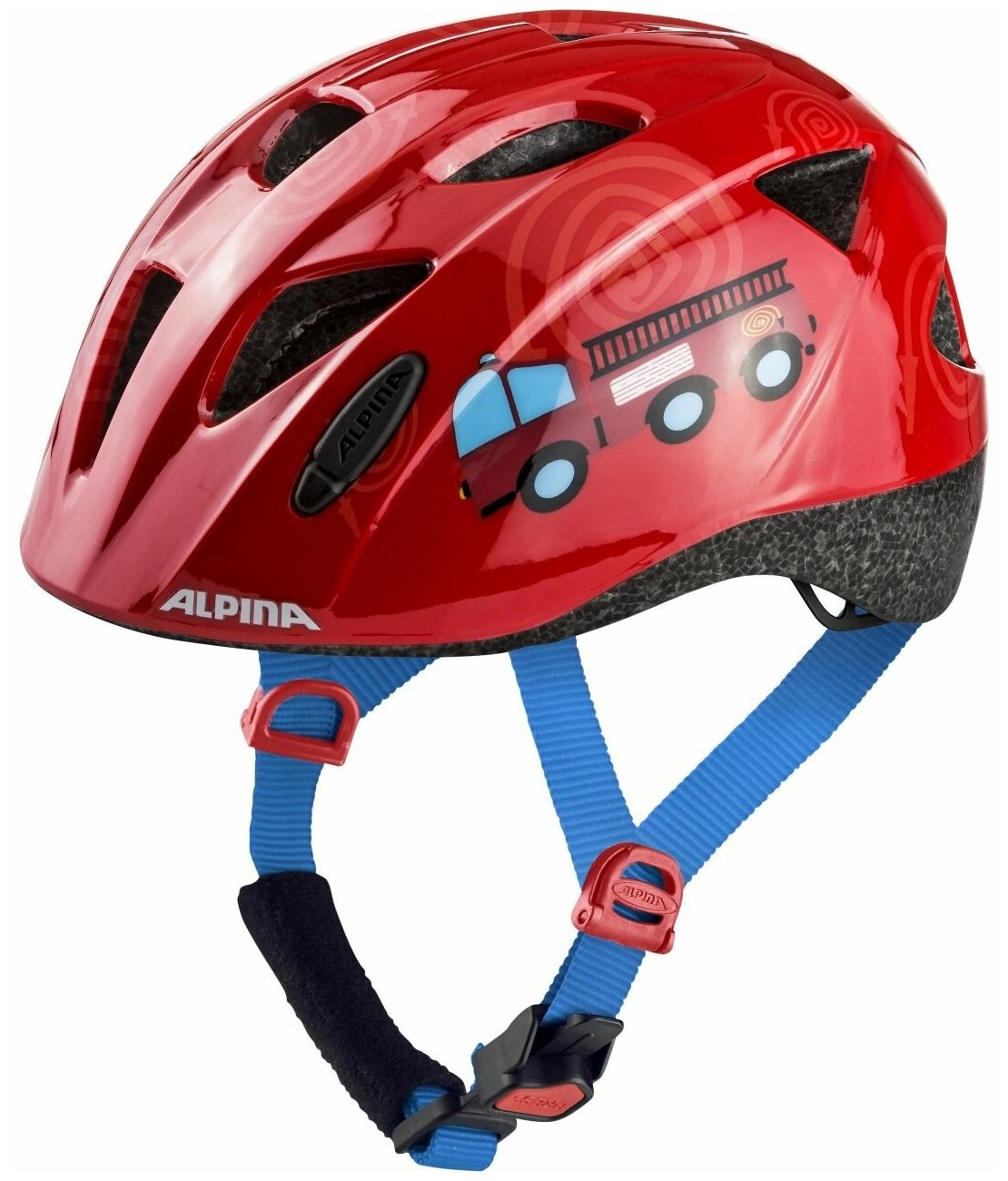 Велошлем Alpina 2022 Ximo Firefighter Gloss (см:49-54)
