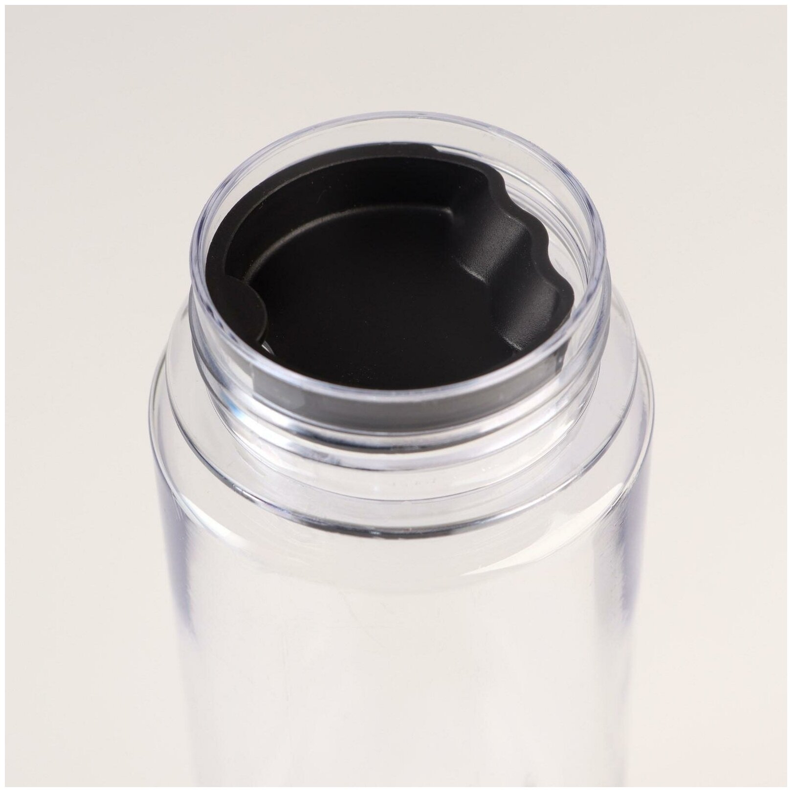 Бутылка для воды "My bottle", объем 500 мл, размер 19 х 6.5 см, цвет черный - фотография № 3