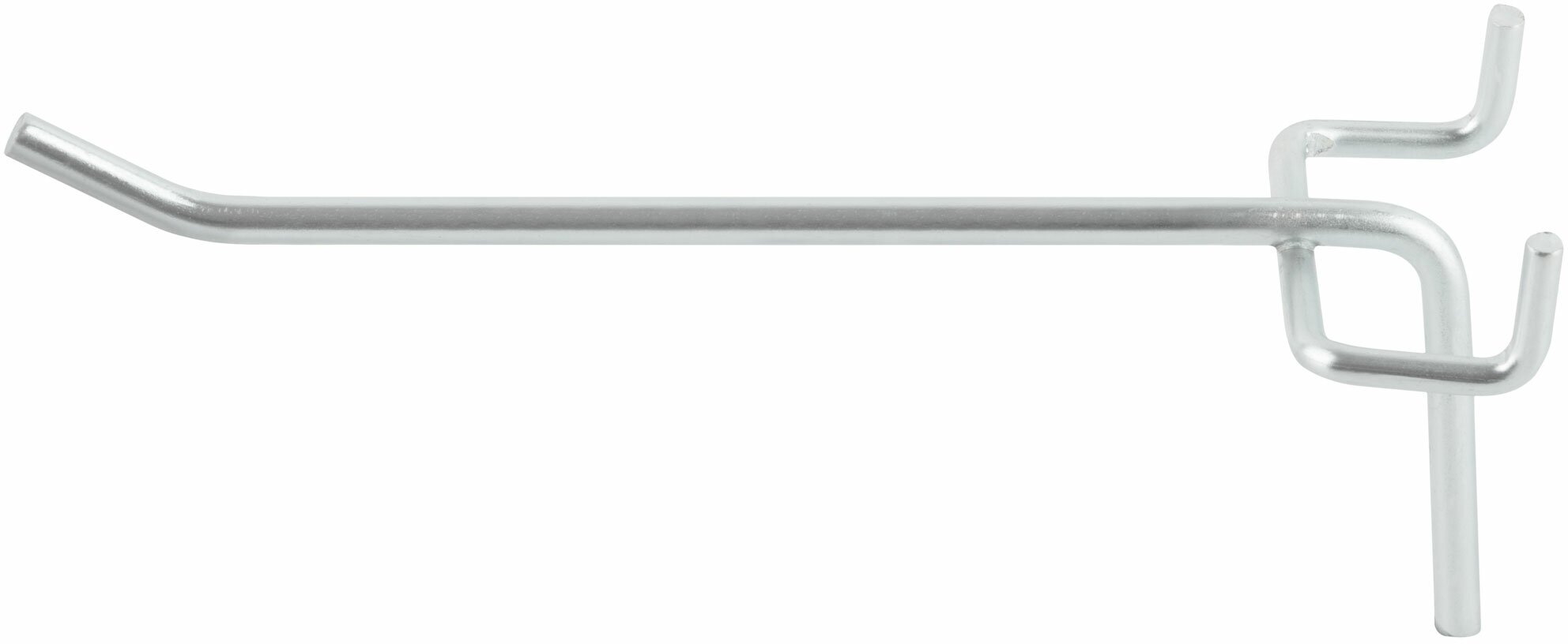 Крюк для стенда одинарный оцинкованный 150 мм