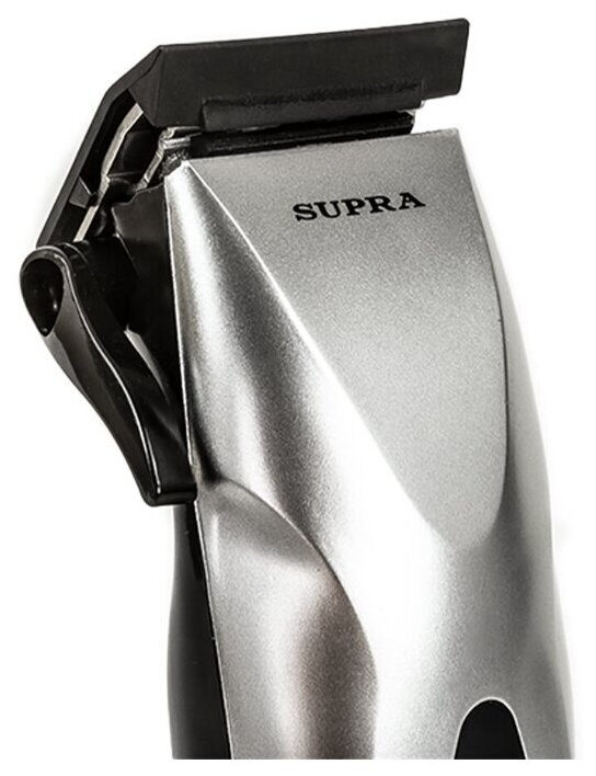 Машинка для стрижки SUPRA HCS-820 черный/серебристый - фотография № 4