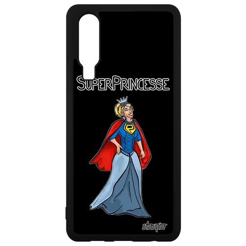 фото Чехол на смартфон huawei p30, "суперпринцесса" супергерой герой utaupia