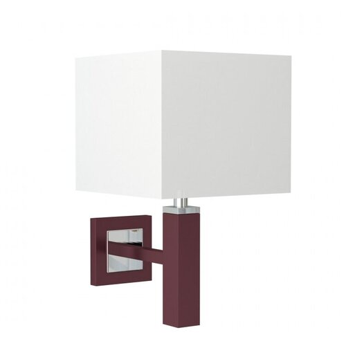 Настенный светильник Arte Lamp Waverley A8880AP-1BR, E14, 40 Вт, кол-во ламп: 1 шт., цвет арматуры: хром, цвет плафона: белый