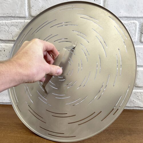 Фальшдно Люкссталь для перегонного куба 37 л v H24 диаметр 355 мм из нержавеющей стали установка на зиговку 230000₽