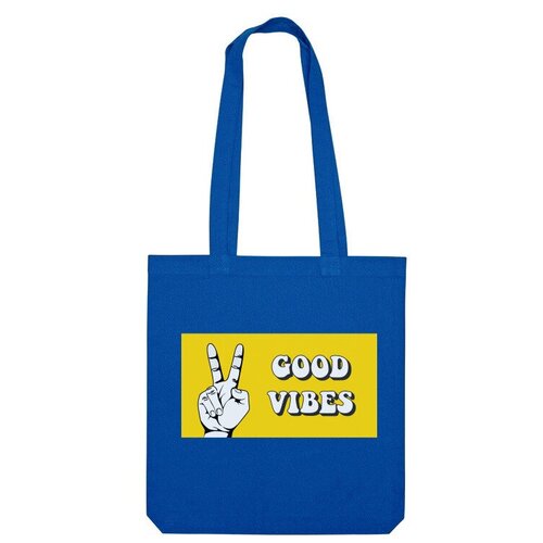 фото Сумка шоппер us basic, синий