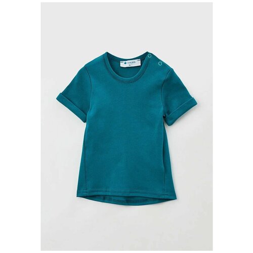 фото Футболка diva kids, размер 80, зеленый