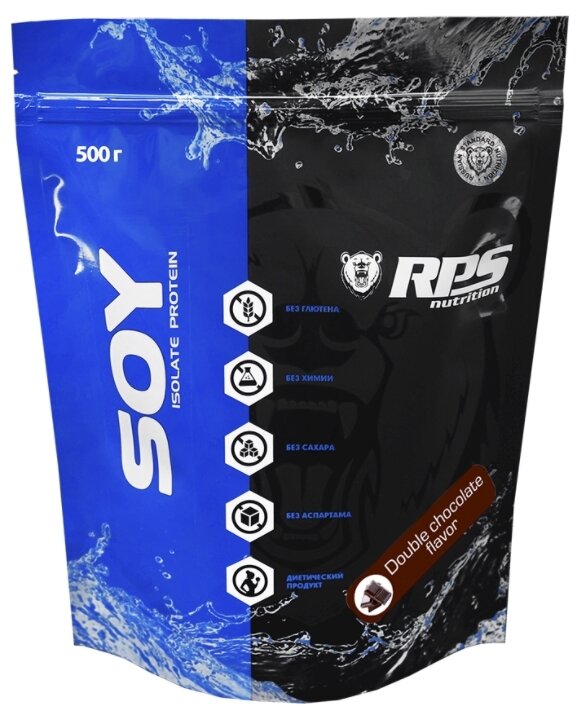 RPS Nutrition Soy Protein 500 гр., двойной шоколад