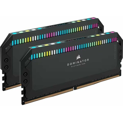 Оперативная память Corsair DOMINATOR PLATINUM RGB 32 Гб 2x16 ГБ DDR5 Intel XMP 30 CMT32GX5M2D6000C36 2790300₽