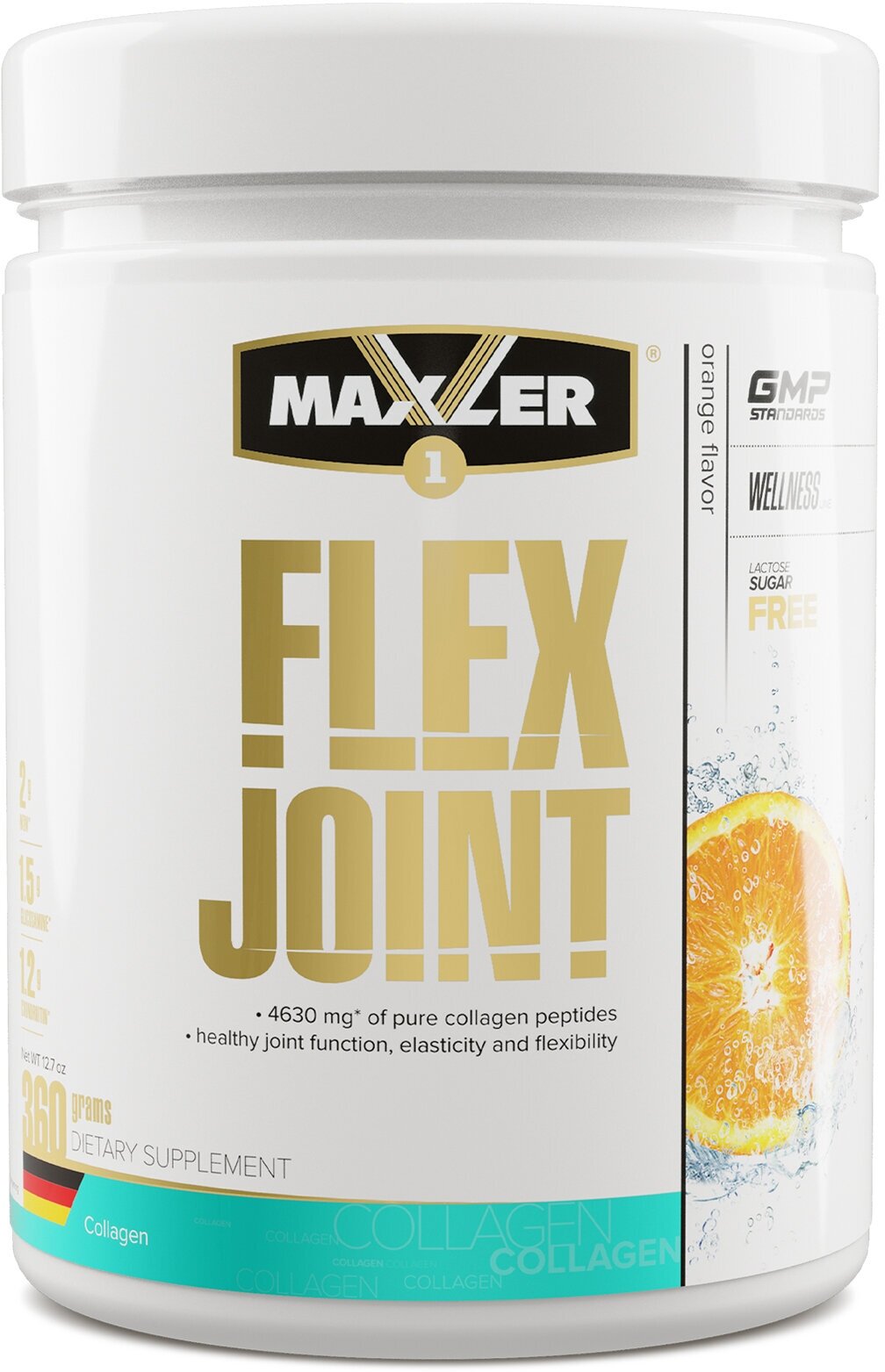 MAXLER EU Flex Joint 360 г (Orange Flavor)