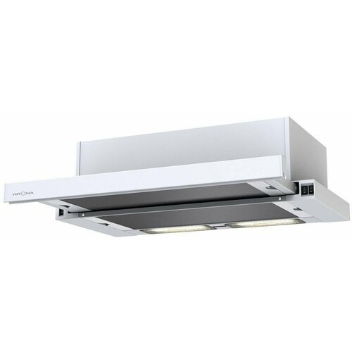 Вытяжка встраиваемо-выдвижная KRONA VENDY 600 WHITE 1 мотор белый 490 мкубч 749000₽