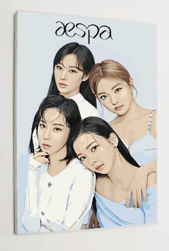 Изображение товара Картина по номерам, K-POP, AESPA