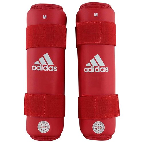 Щитки adidas, ADIWAKOSG01, M, красный защита голени и стопы adidas wtf shin instap pad white xs