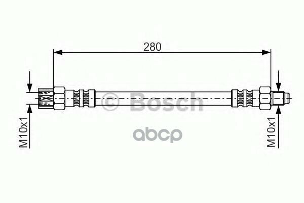 Тормозной Шланг Bosch арт. 1987476396