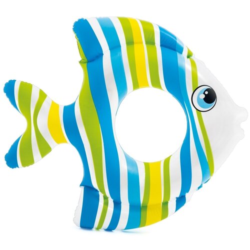 INTEX 59219 Круг Tropical Fish 94х80 см (синий)