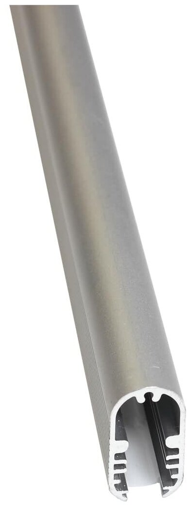 фото Алюминиевый профиль штанга гардеробный 705 (2000х30х15мм с рассеивателем)