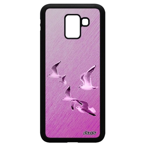 фото Чехол на смартфон galaxy j6 2018, "чайки" моевка буревестник utaupia