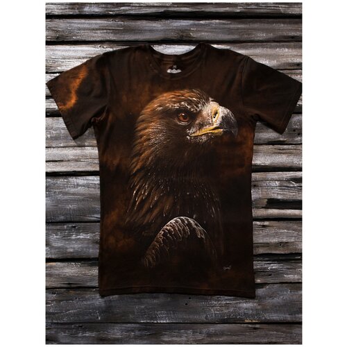 фото Футболка мужская 3d krasar eagle 2xl тай-дай орёл
