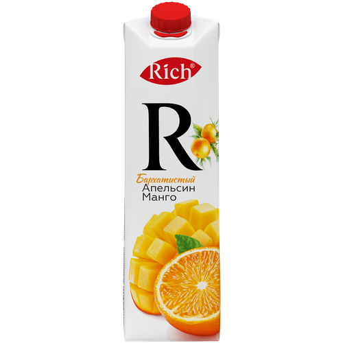 Нектар Rich / Рич Апельсин-Манго 1л (12 штук)