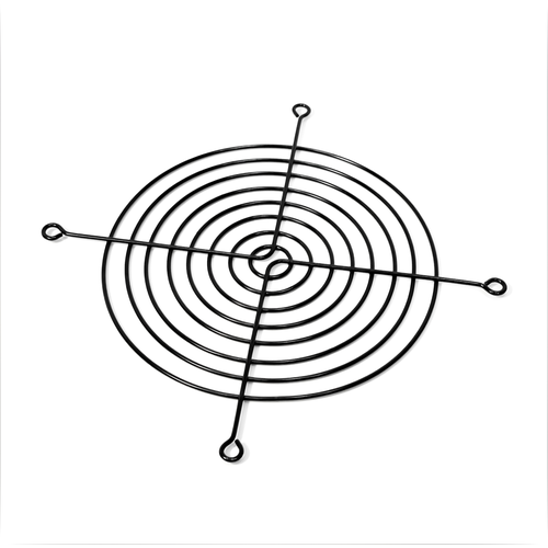 Защитная решетка на вентилятор 140мм / черная