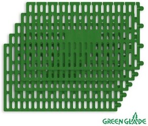 Забор декоративный Green Glade 35х21 см сборный зеленый