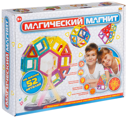 ABtoys Магический магнит PT-01352, 52 дет.