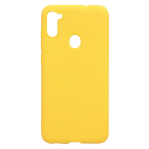 Накладка силикон для Samsung Galaxy A11 2020 Yellow