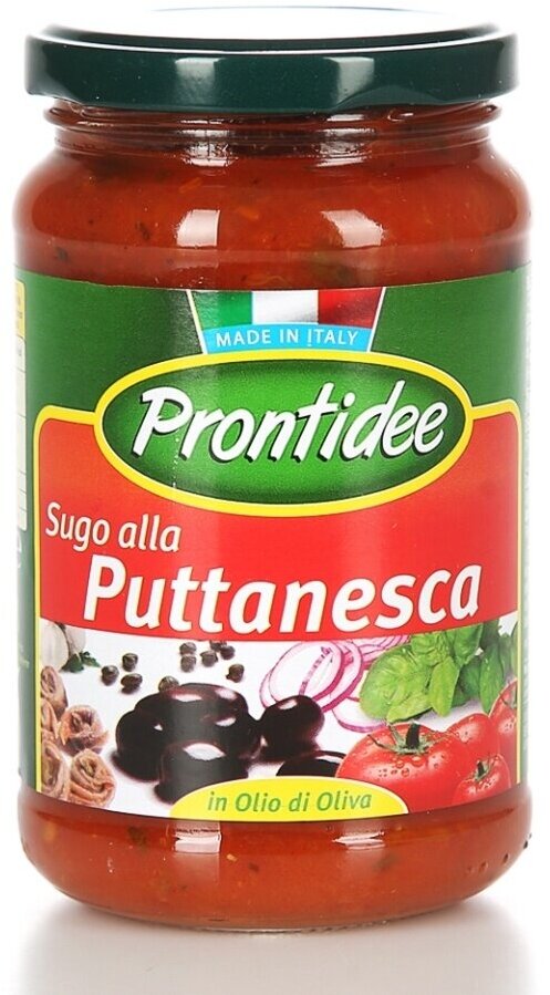 Соус томатный "Prontidee" Путанеска