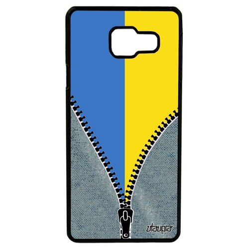 фото Чехол для телефона galaxy a3 2016, "флаг украины на молнии" страна государственный utaupia