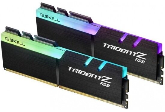 Оперативная память G.skill DDR4 64Gb (2x32Gb) 3600MHz pc-28800 Trident Z RGB (F4-3600C18D-64GTZR)