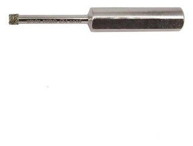 2708510 Сверло алмазное трубчатое по керамической плитке, 4 мм, T4P