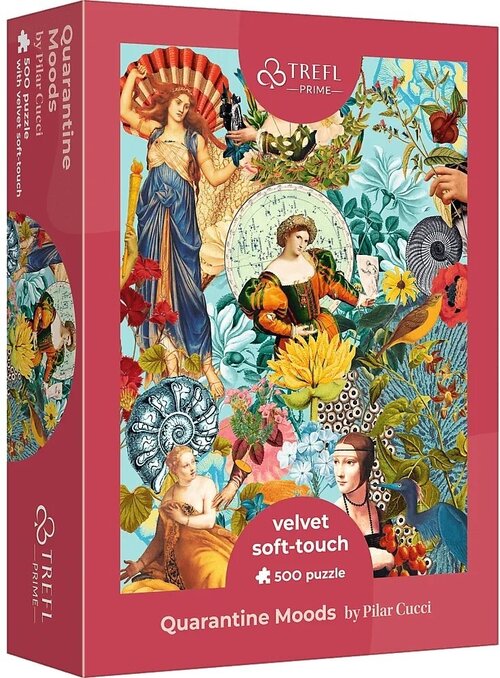 Пазл Trefl 500 деталей: Настроение (Trefl Velvet Soft Touch)