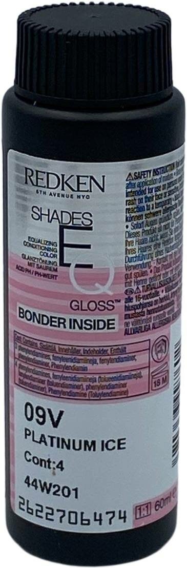 Redken Shades EQ Gloss Краска-блеск для волос без аммиака, 09V , 60 мл