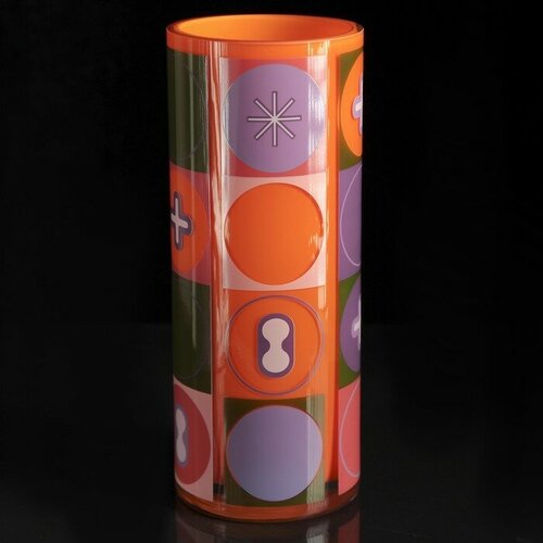 Ваза Komposition, дизайн - Карим Рашид, 12 × 12 × 30 см