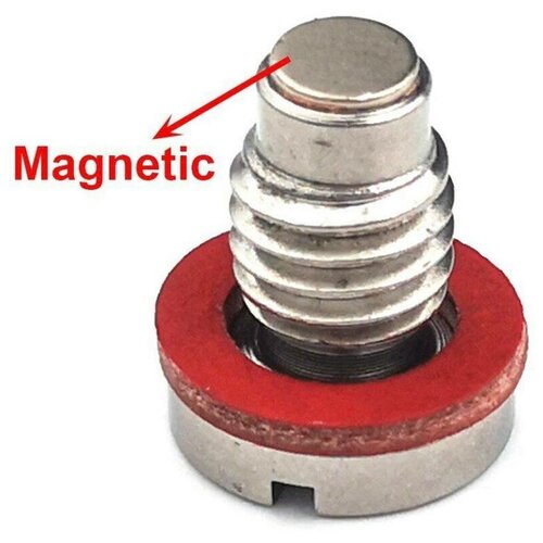 Пробка редуктора лодочного мотора с неодимовым магнитом 1шт