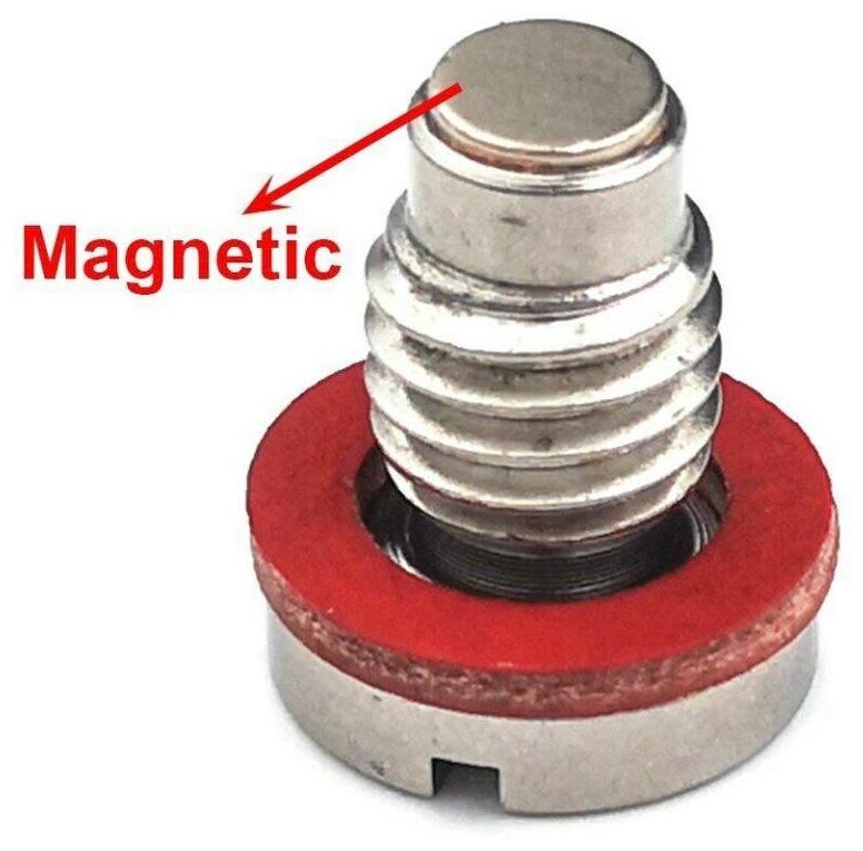 Пробка редуктора лодочного мотора с неодимовым магнитом 1шт