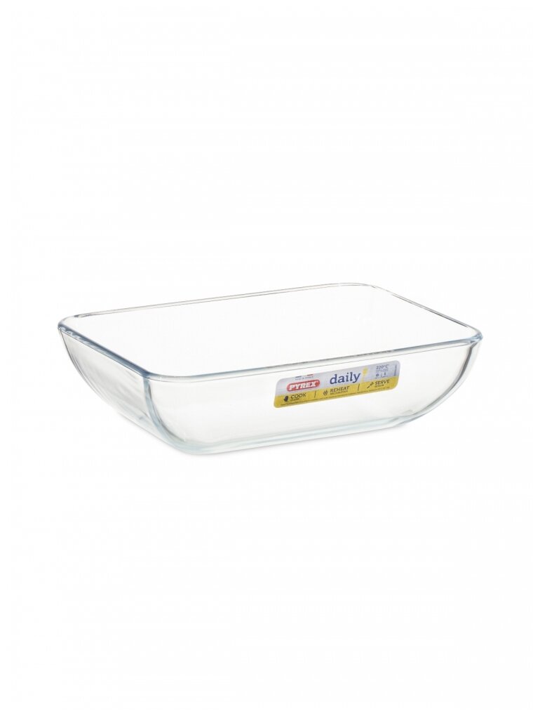 Форма для запекания Pyrex Daily, 1 шт., 3.5 л, 27х27 см