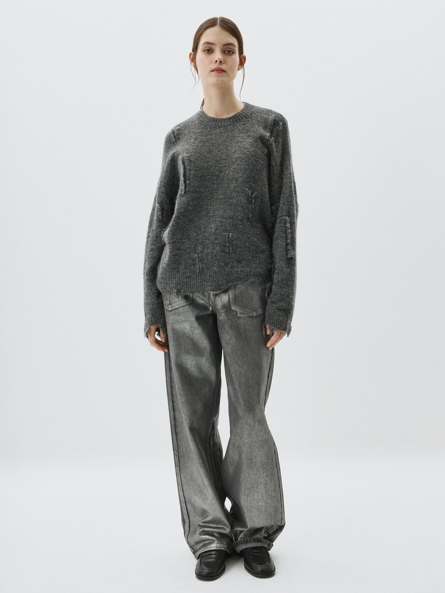 Джемпер Sela, размер XS INT, антрацитовый — фото 1