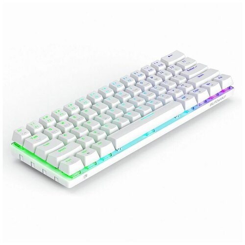 Механическая беспроводная клавиатура BlitzWolf BW-KB0 61 Keys Mechanical Keyboard Белая Red Switch