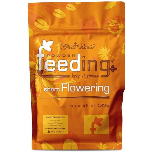 Powder Feeding минеральное удобрение для растений с коротким периодом цветения short Flowering 125 гр