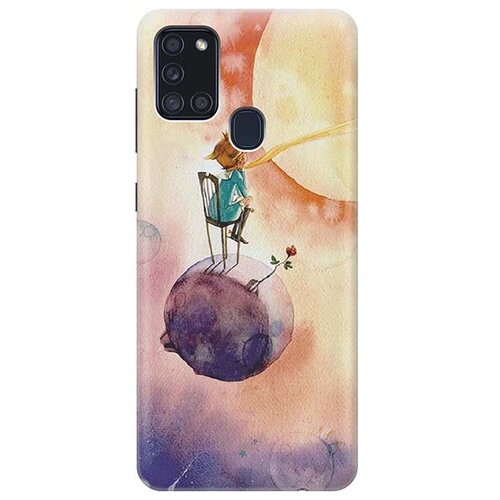 фото Чехол - накладка artcolor для samsung galaxy a21s с принтом "маленький принц" re:pa