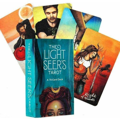 карты таро prisma visions tarot 12x7 reprint таро призма видений taromania Карты Таро The Light Seer's Tarot 12x7 Reprint / Таро Светлого Провидца TAROMANIA