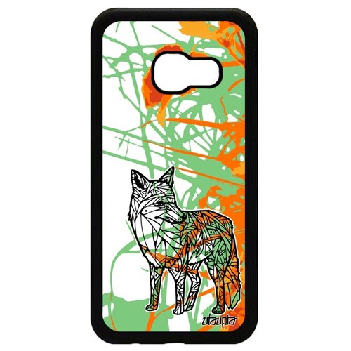 фото Чехол на мобильный galaxy a3 2017, "лиса" лис fox utaupia