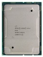 Процессор Intel Xeon Gold 6126 LGA3647,  12 x 2600 МГц, Dell