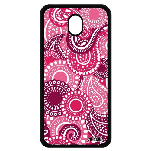 фото Чехол на телефон samsung galaxy j7 2017, "кружевной узор" ажур капля utaupia