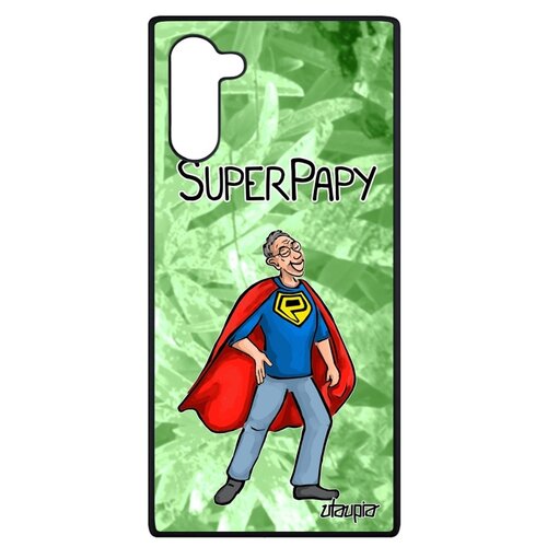 фото Чехол для мобильного samsung galaxy note 10, "супердед" дедушка комичный utaupia