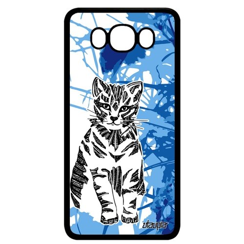 фото Чехол на телефон samsung galaxy j7 2016, "кот" котенок cat utaupia