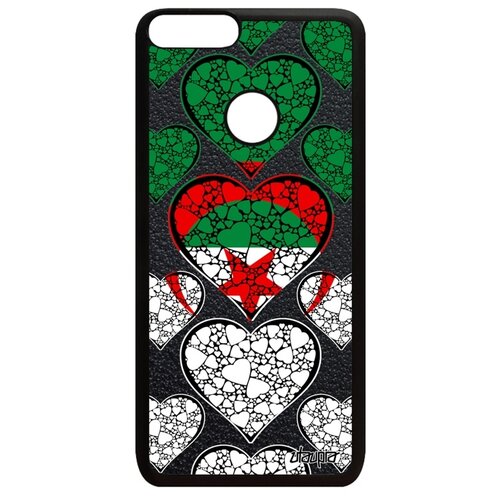 фото Чехол на huawei p smart 2018, "флаг алжира с сердцем" любовь государственный utaupia