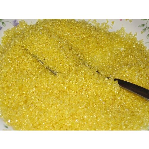Жёлтый кондитерский сахар для изготовления Сахарной Ваты 5кг.