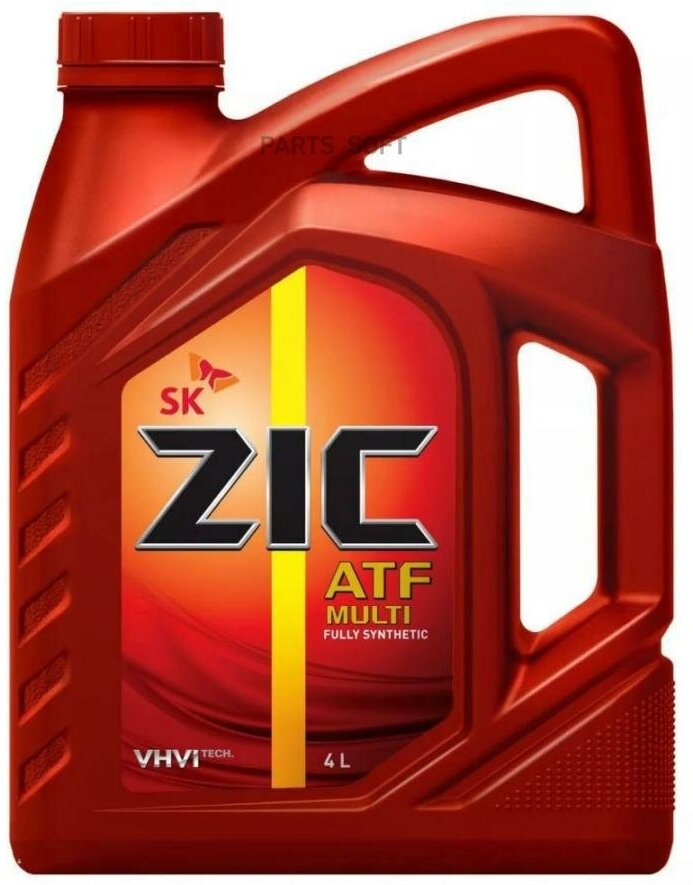 ZIC ATF Multi (4L)_жид. гидрав! для АКПП\Allison C-4, Toyota T-III, GM Dexron II/III, Nissan Matic Fluid ZIC / арт. 162628 - (1 шт)