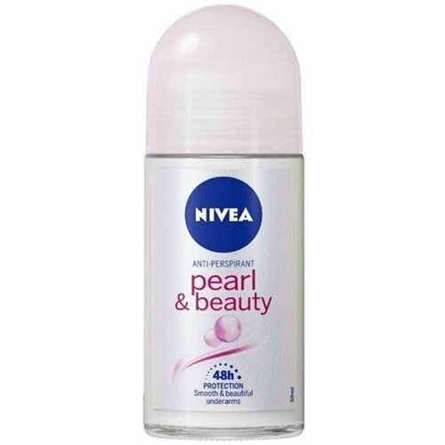 Шариковый антиперспирант NIVEA Pearl & Beauty Protection 48 чаcов, 50 мл (Из Финляндии)